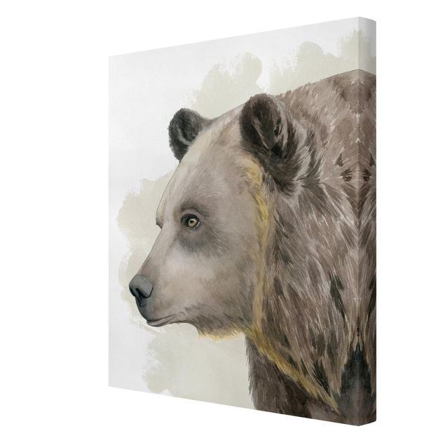 Print on canvas - Forest Friends - Bear