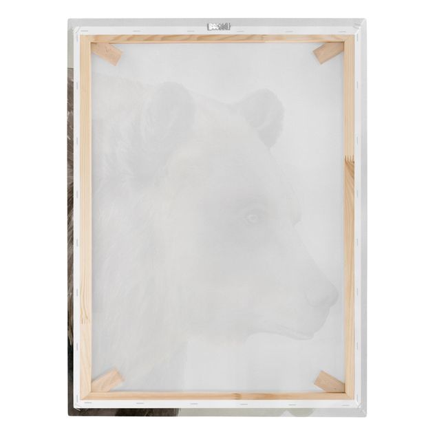 Print on canvas - Forest Friends - Bear