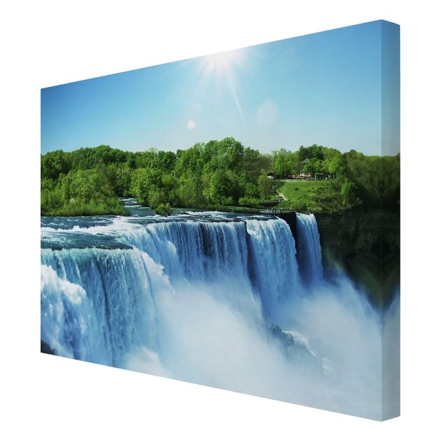 Print on canvas - Waterfall Scenery