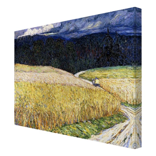 Print on canvas - Wassily Kandinsky - Kallmünz - Thunderstorm (The Stagecoach)