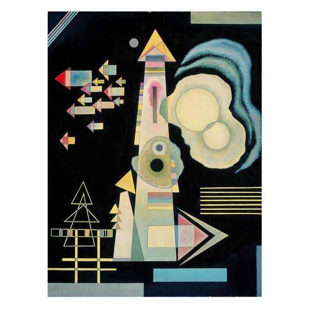 Print on canvas - Wassily Kandinsky - Arrows