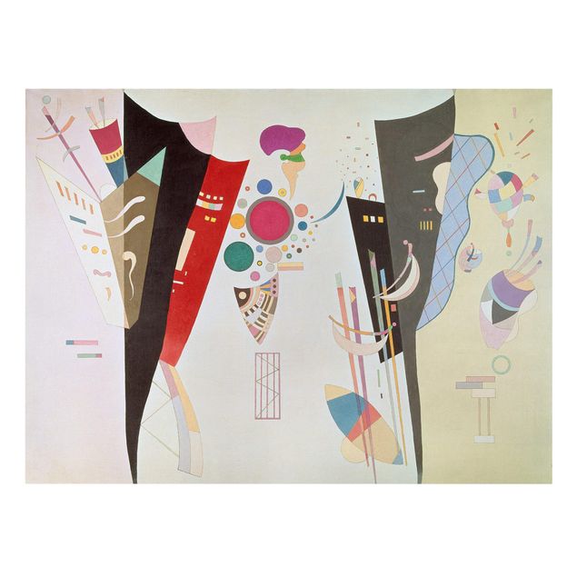 Print on canvas - Wassily Kandinsky - Reciprocal Accord