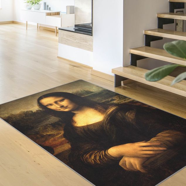 washable rugs Leonardo da Vinci - Mona Lisa