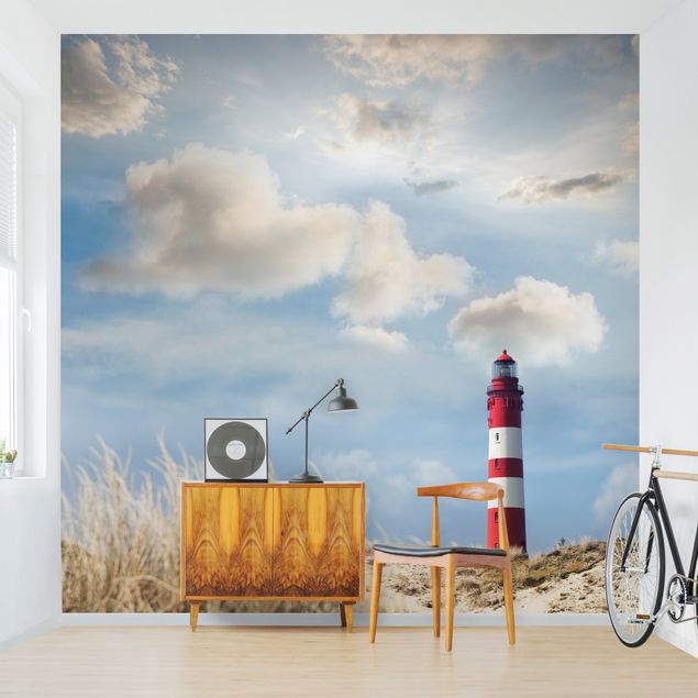 Wallpaper - Lighthouse Between Dunes