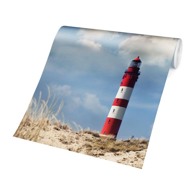Wallpaper - Lighthouse Between Dunes
