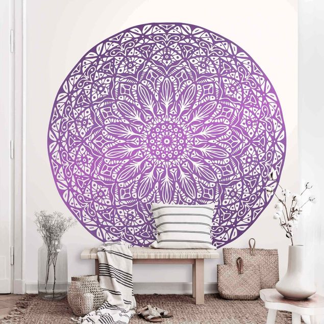 Wallpapers Mandala Ornament In Purple