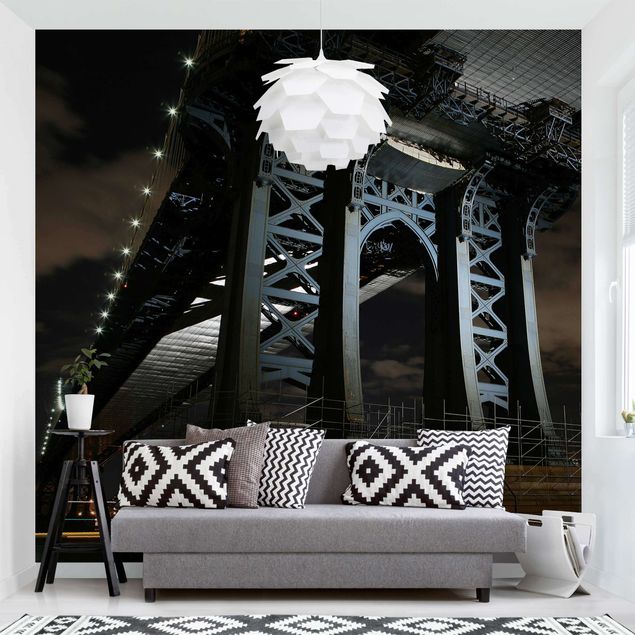 Wallpapers Manhattan Bridge At Night
