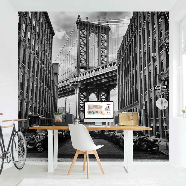 Wallpapers Manhattan Bridge In America