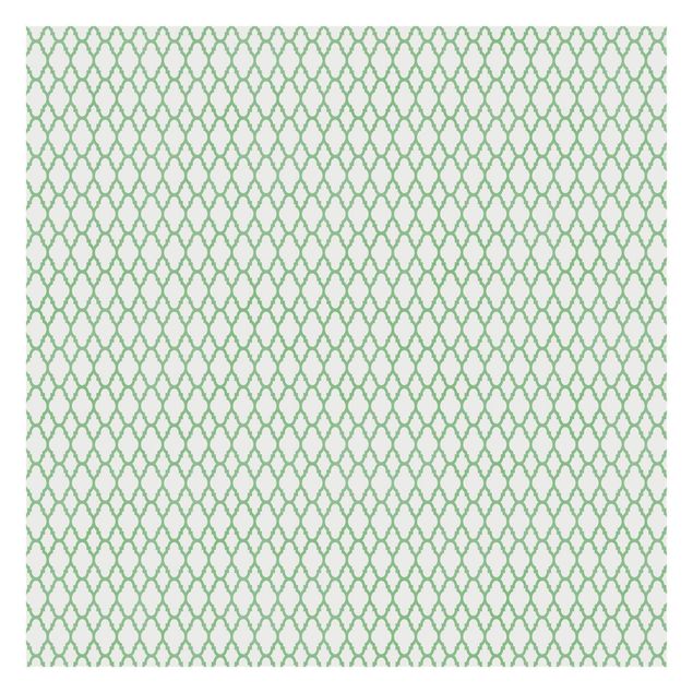 Wallpaper - Moroccan Honeycomb Line Pattern