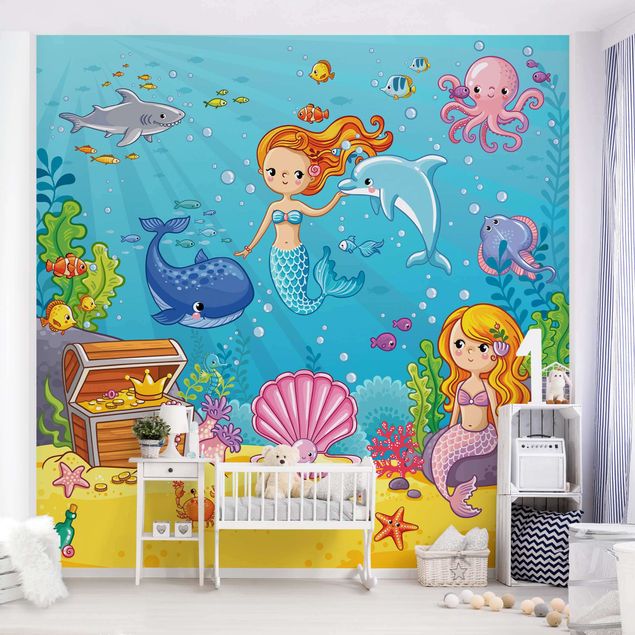 Wallpaper - Mermaid - Underwater World