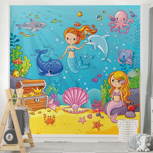 Wallpaper - Mermaid - Underwater World