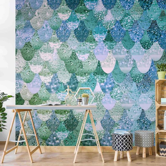 Wallpapers Mermaid Magic In Turquoise