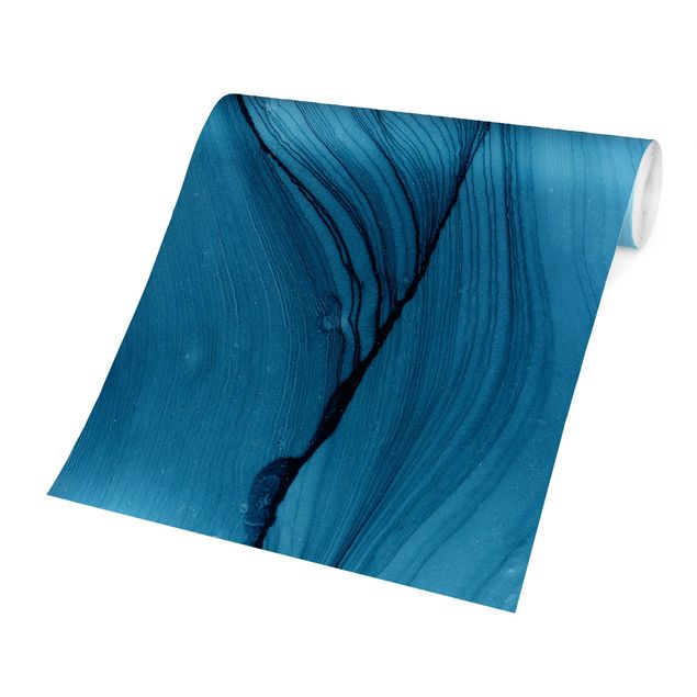 Walpaper - Mottled Blue