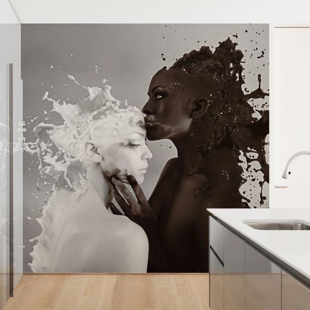 Wallpapers Milk & Coffee Kiss