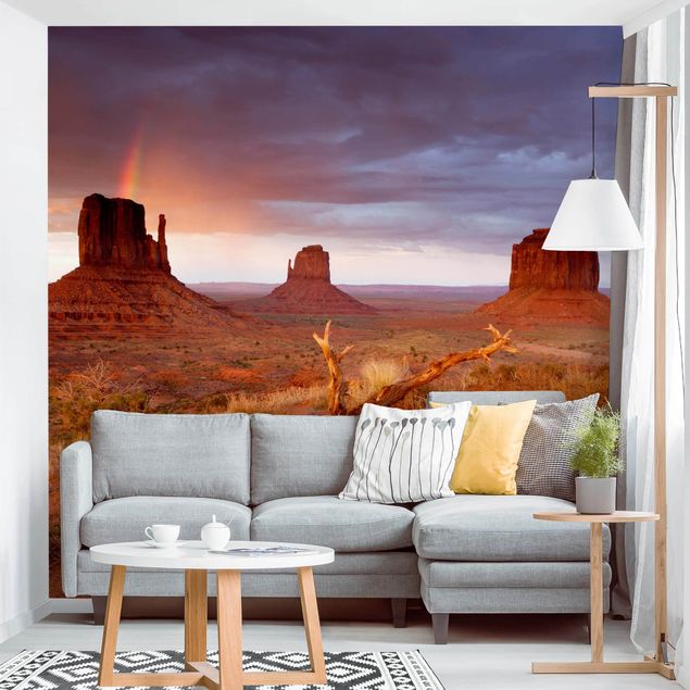 Wallpapers Monument Valley At Sunset