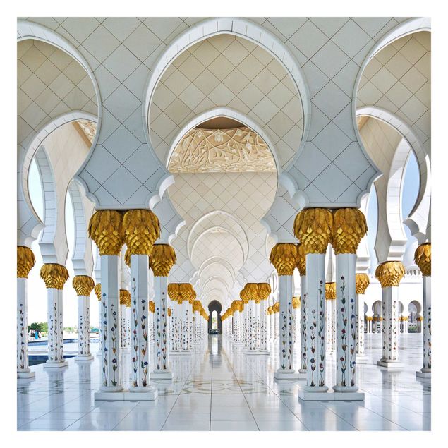 Wallpaper - Mosque In Abu Dhabi