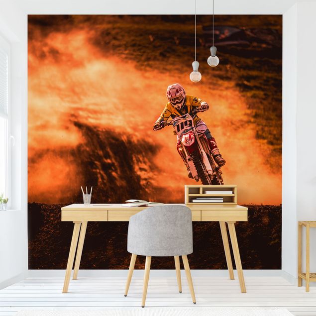 Wallpaper - Motocross In The Dust