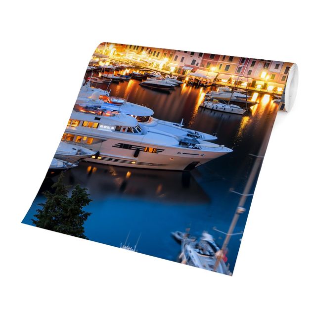 Wallpaper - Night Time In The Harbour Of Portofino