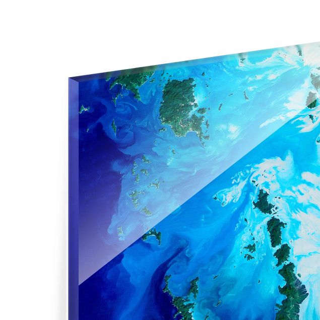 Glass print - NASA Picture Archipelago Southeast Asia