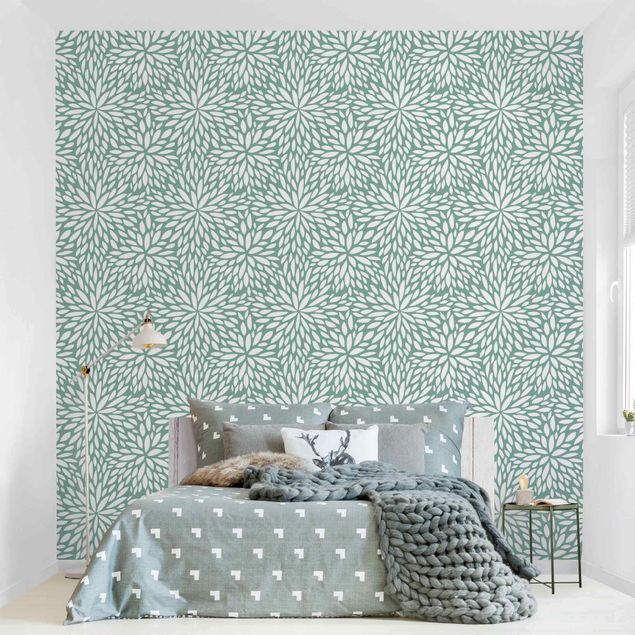 Wallpapers Natural Pattern Flowers In Mint