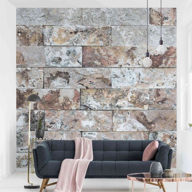 Wallpapers Natural Marble Stone Wall