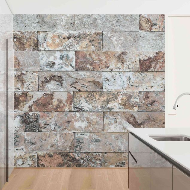 Wallpaper - Natural Marble Stone Wall
