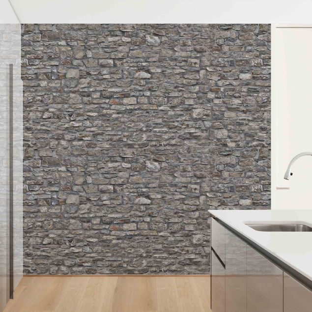 Wallpaper - Natural Stone Wallpaper Old Stone Wall