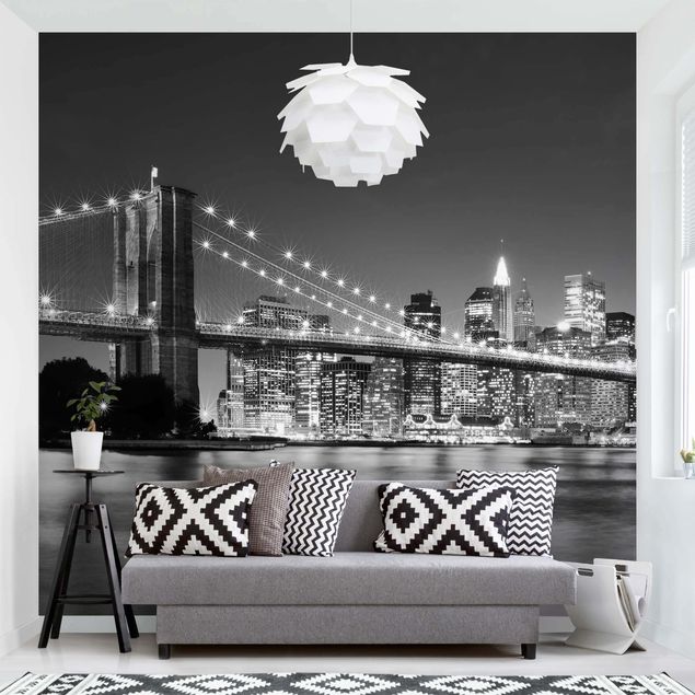 Wallpapers Nighttime Manhattan Bridge II