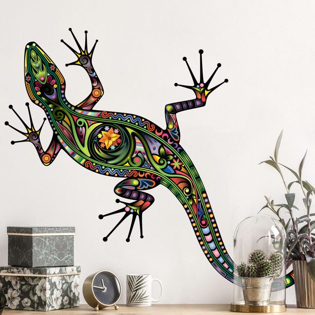 African wall stickers No.652 geckomuster