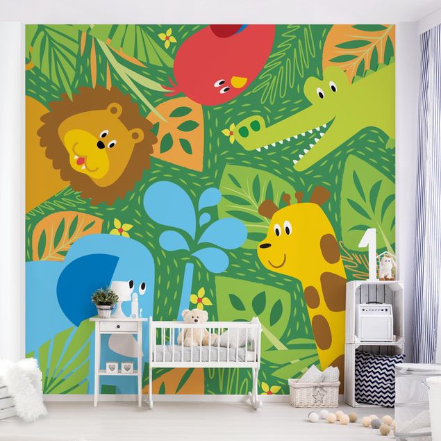 Wallpaper - No.BP4 Zoo Animals