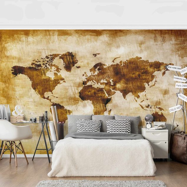 Wallpaper - No.CG75 Map Of The World