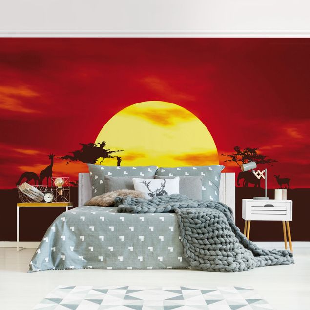 Wallpaper - No.CG80 Sunset Caravan