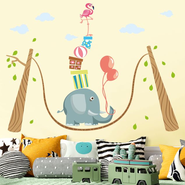 Wall stickers animals No.mw106 circus attraction