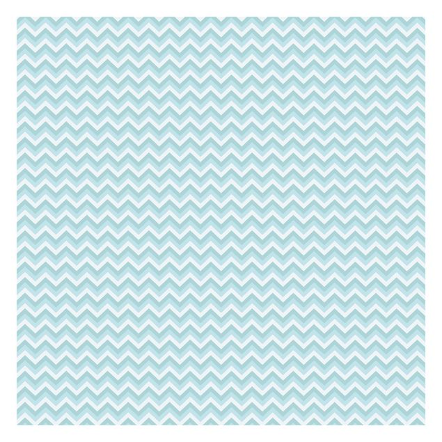 Wallpaper - No.YK39 Zigzag Pattern Blue