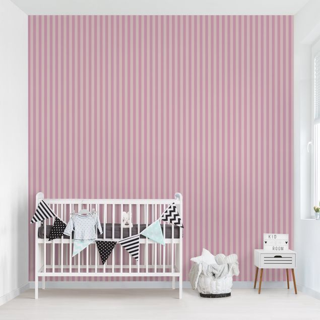 Wallpapers No.YK45 Stripes Pink