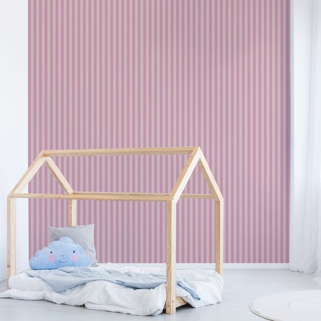 Wallpaper - No.YK45 Stripes Pink