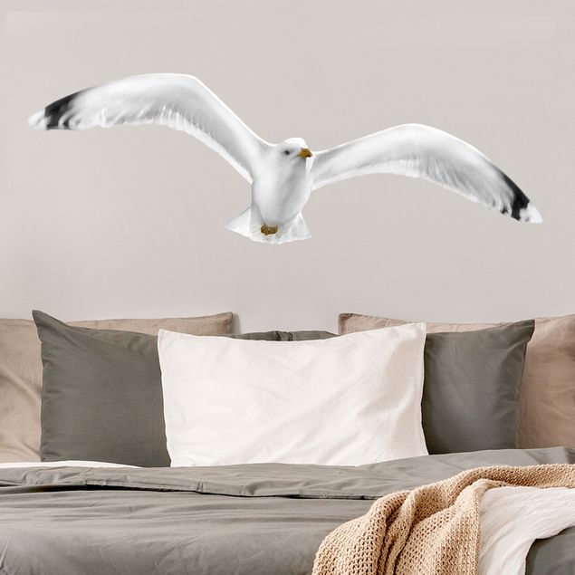 Wall decal No.yk5 flying seagull