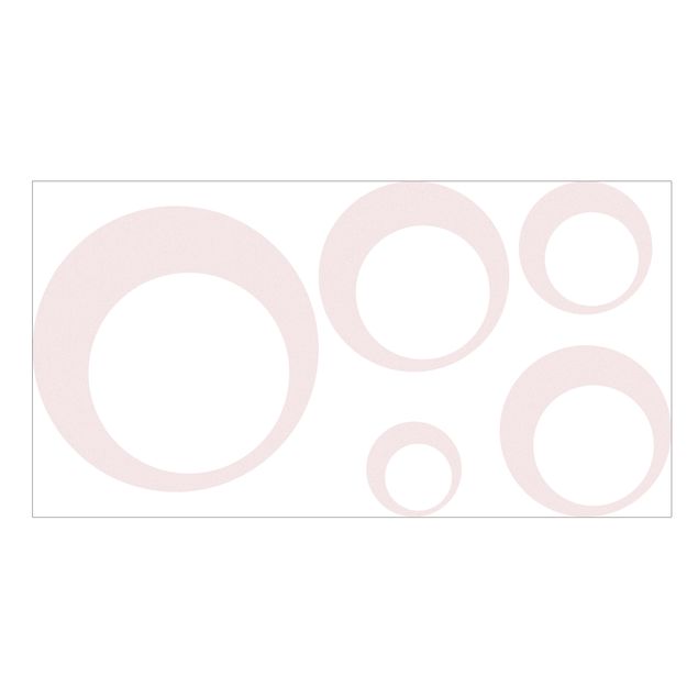 Window sticker - No.1154 Circles III 5s Set