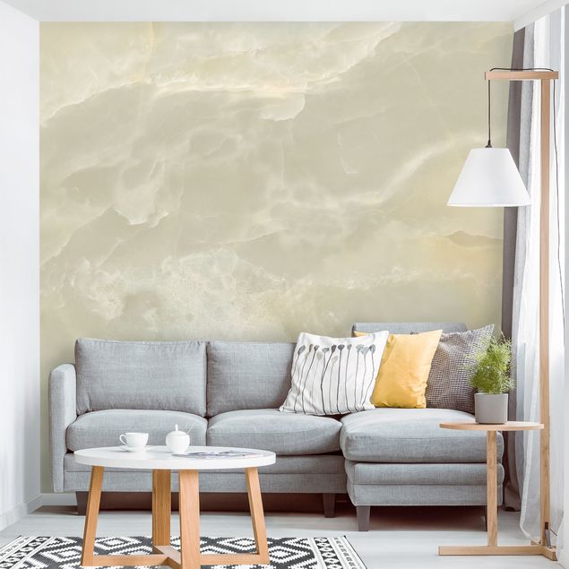 Wallpaper - Onyx Marble Cream
