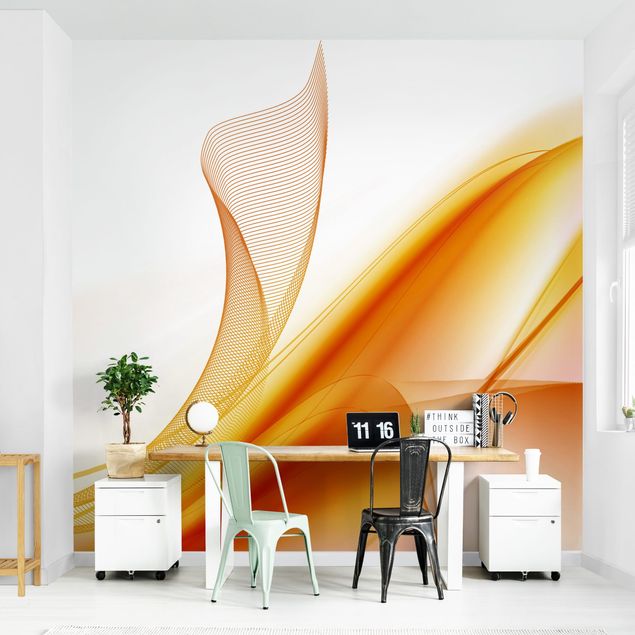 Wallpaper - Orange Dust