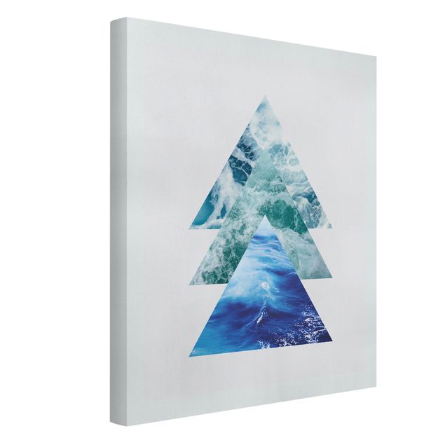 Canvas print - Ocean Trianlges