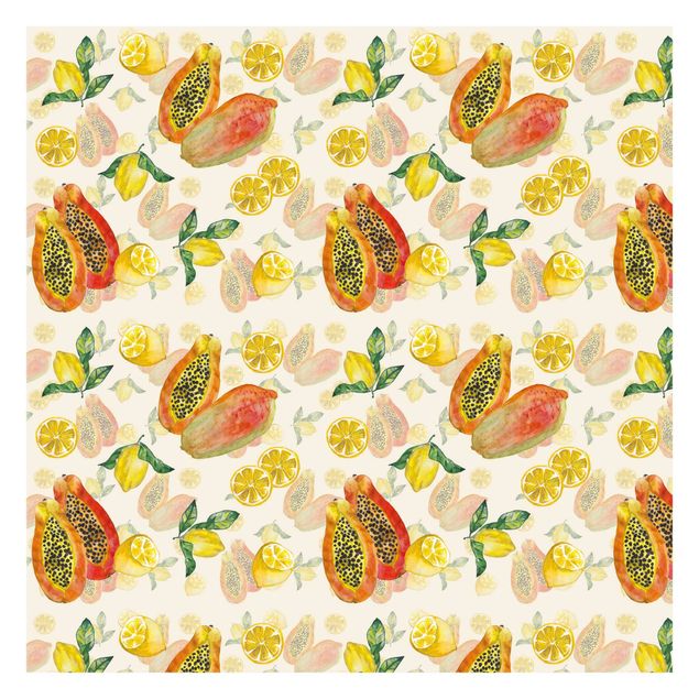 Wallpaper - Papayas And Lemons