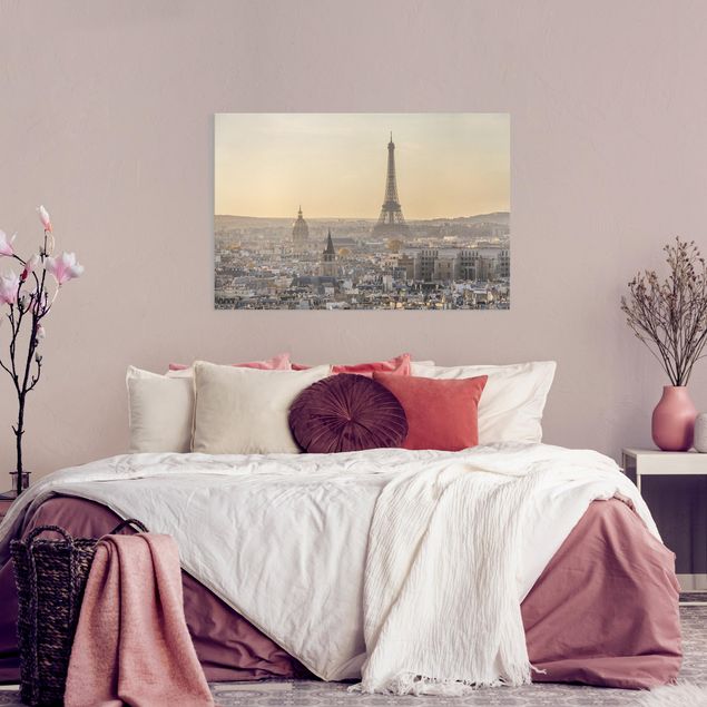 Print on canvas - Paris at Dawn