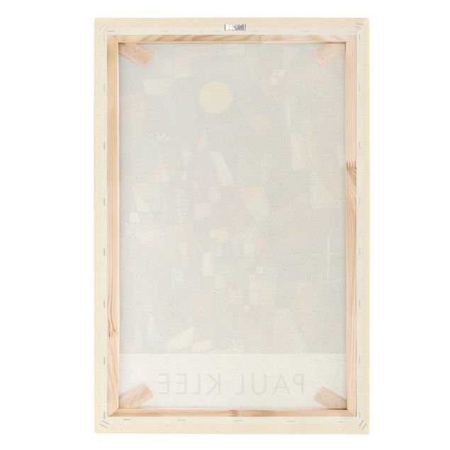 Natural canvas print - Paul Klee - The Full Moon - Museum Edition - Portrait format 2:3