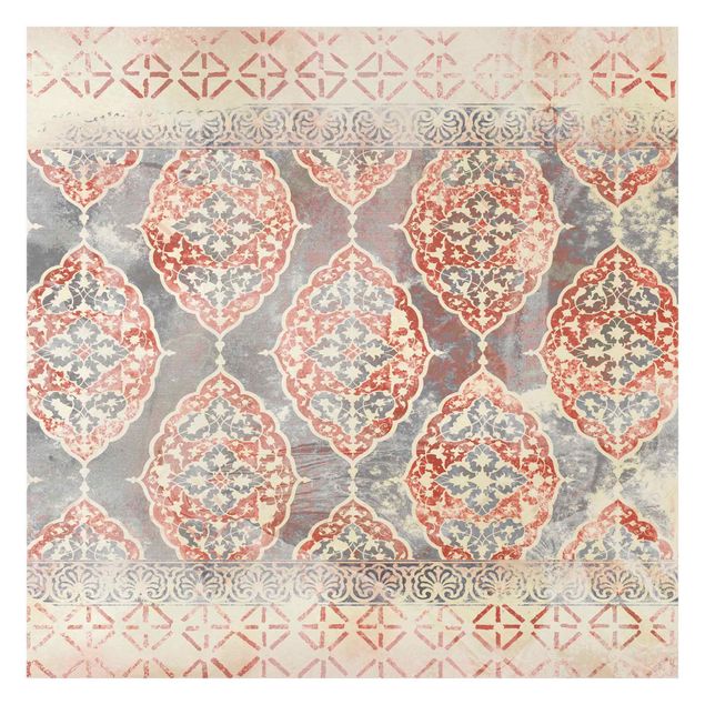 Wallpaper - Persian Vintage Pattern In Indigo III