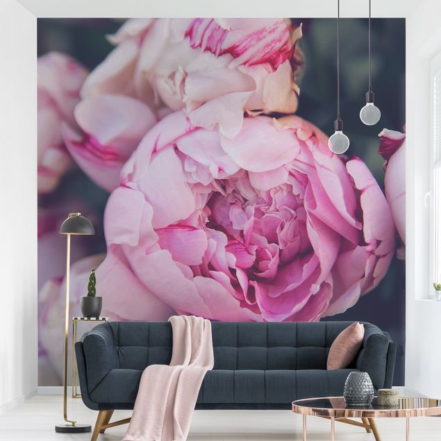 Wallpaper - Peony Blossom Shabby