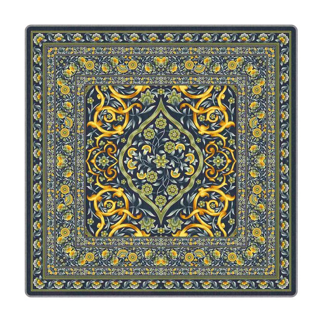 Woven rugs Magnificent Ornamental Rug Green