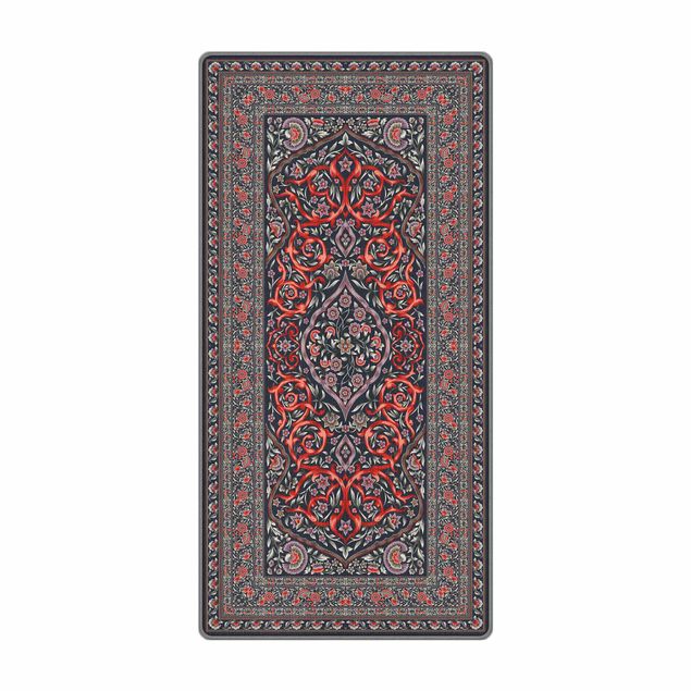 Woven rugs Magnificent Ornamental Rug Purple