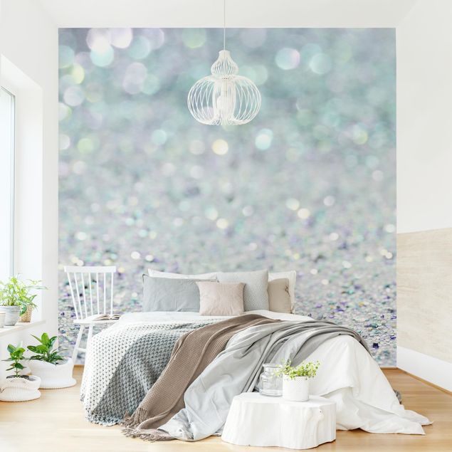 Wallpapers Princess Glitter Landscape In Mint Colour