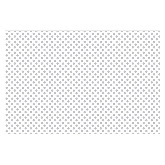 Wallpaper - Dots Grey On White